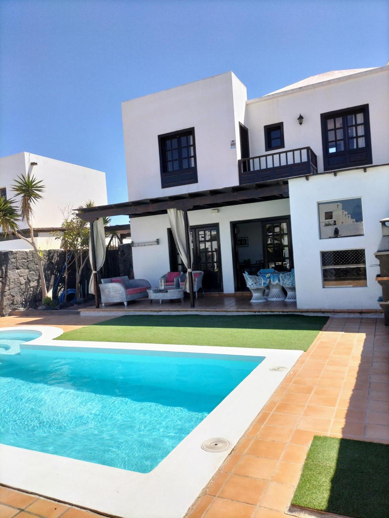 Lovely Villa Kiluka Heated Pool Playa Blanca  Buitenkant foto